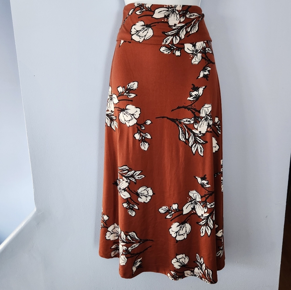 Majora Floral Pull-on Skirt